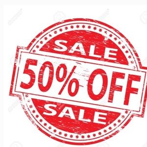 50 percent off everything